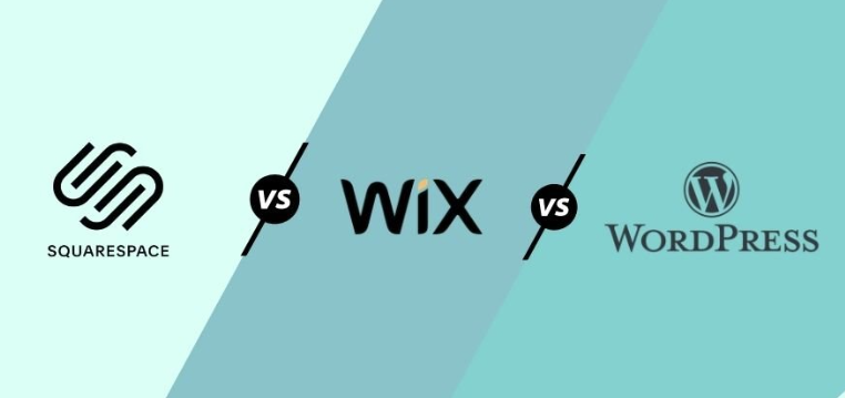 WordPress vs Wix vs Squarespace