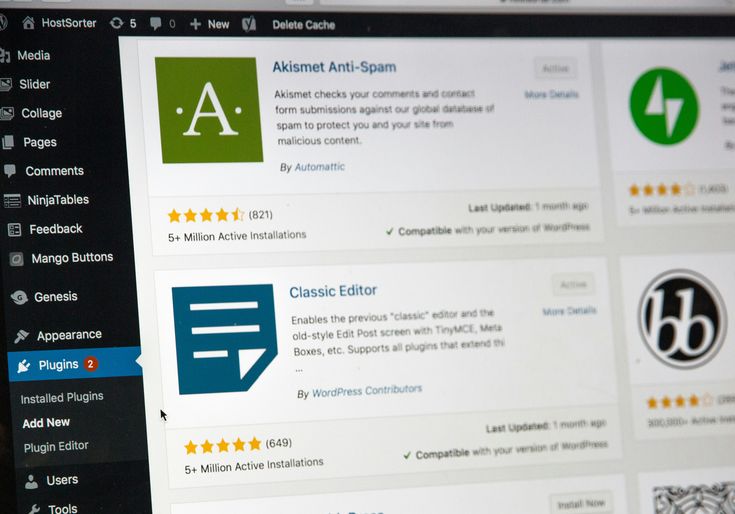 Les meilleurs plugins WordPress gratuits en 2026