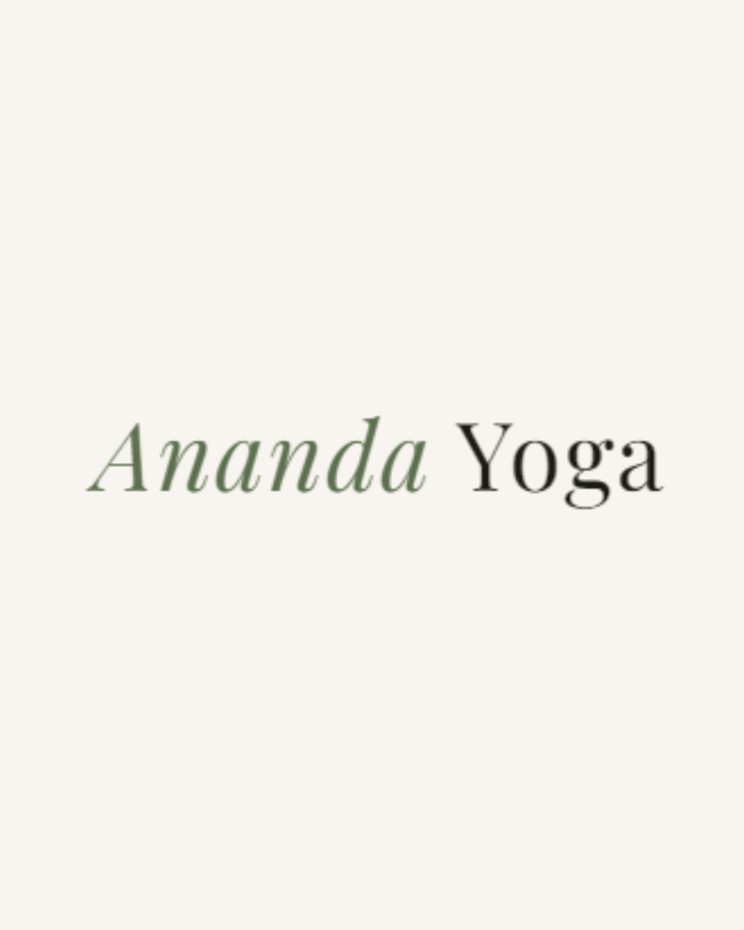 Ananda Yoga